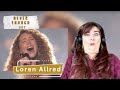 FIRST TIME Loren Allred Never Enough Vocal Coach Reaction Analysis AGT Fantasy League 2024
