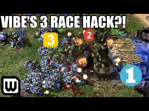 Starcraft 2 STREAMER FFA DRAMA: VIBE vs FLORENCIO vs KIWIAN vs JIMRISING