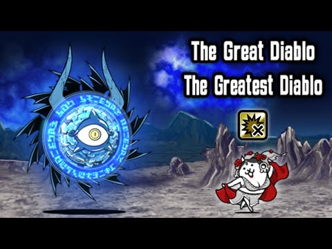 The Battle Cats - El Gran Diablo + El Grandioso Diablo (Ciclón Aku)