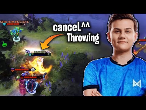 How Nigma.iLTW lost because canceL^^ THROW THE GAME | Dota 2 Epic Mid FAIL
