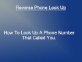 How To Look Up An Unknown Phone Number 