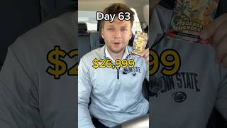 Day 63 Paying off Student Loans with Pokemon Cards #pokemon #pokemoncards #pokemontcg #debt