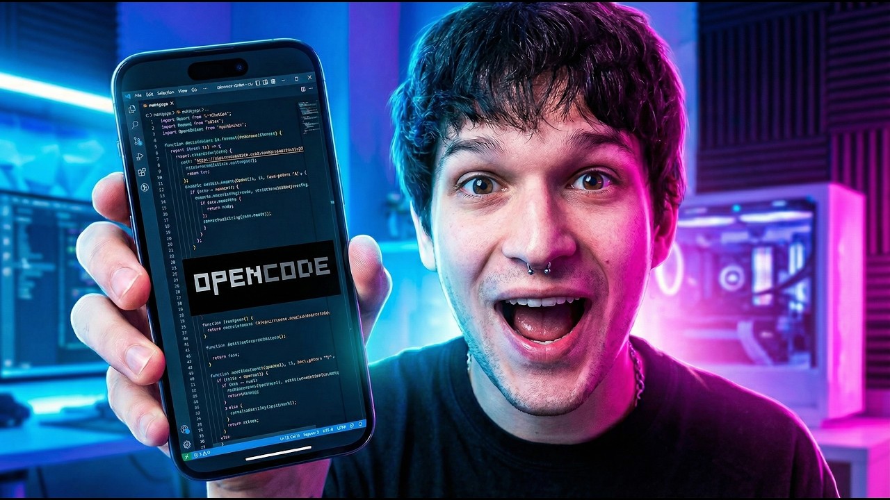 Programa desde el móvil con OpenCode: guía paso a paso desde un VPS