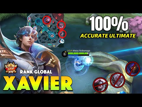 XAVIER BEST BUILD AND GAMEPLAY 2022 ~ XAVIER TOP GLOBAL 2022 ~ XAVIER MOBILE LEGENDS