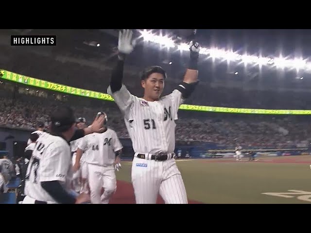 10月2日 マリーンズ対ホークス ハイライト