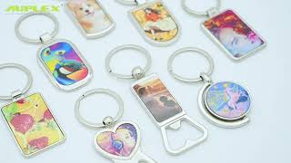 Sublimation Metal Key Chain#keychain #smallbusiness #sublimationsuppli