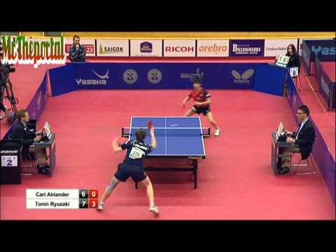 Table Tennis Swedish Youth Open 2014 - Carl Ahlander Vs Tonin Ryuzaki -
