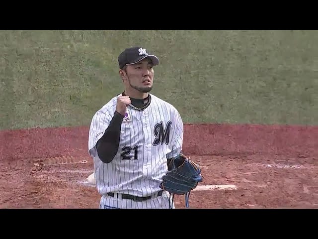 【9回表】マリーンズ・内 接戦のゲームを締めてチームは勝利!! 2018/4/29 M-F