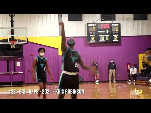 Kris Robinson - G, 6'2, 2021 - Combine Academy