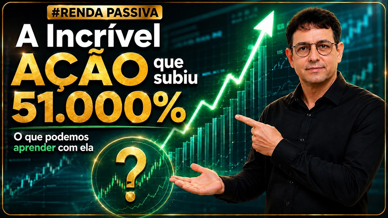 A Incrível AÇÃO que subiu 51.000%