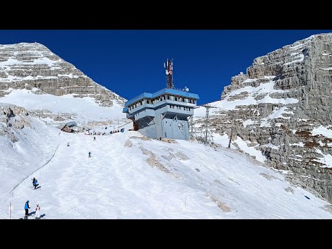 Estação de esqui Kanin-Sella Nevea (31. 12. 2021)