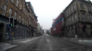 November Morning Drive Through Perth Perthshire Scotland