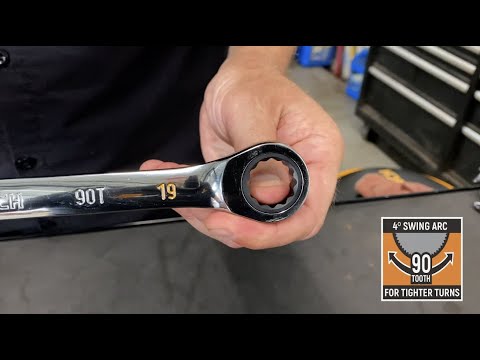 GEARWRENCH 90T Ratcheting Wrenches Product Detail