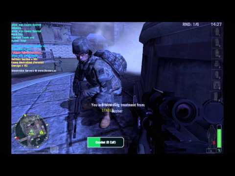 [HD] AA3 - America's Army 3 - Squad Designated Marksman - Bridge AI
