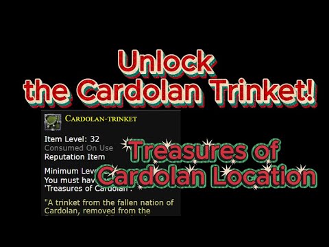 LOTRO Treasures of Cardolan – Quest Location & How to Unlock the Trinket