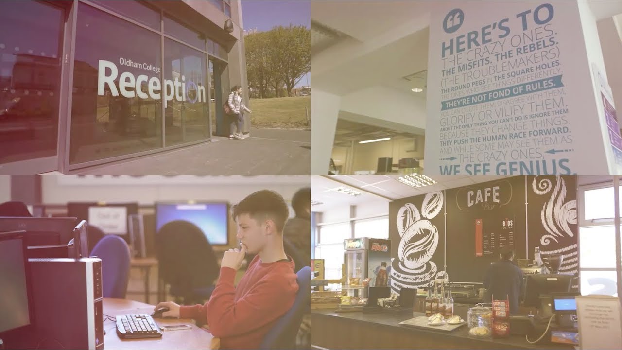 Where next? Oldham College of course!