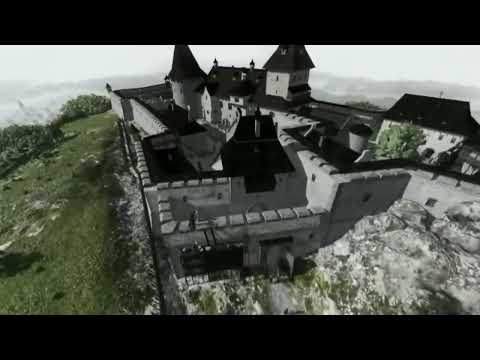 3-D реконструкція Хустського замку