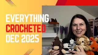 Everything I CROCHETED in December 2025!