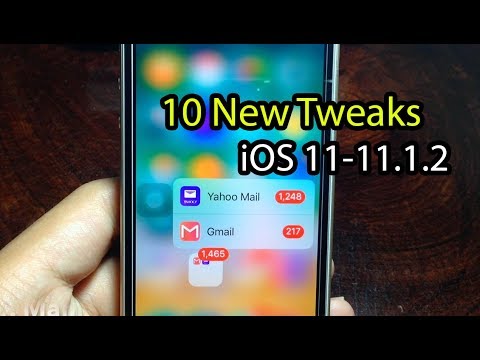 10 New Compatible Tweaks iOS 11-11.1.2