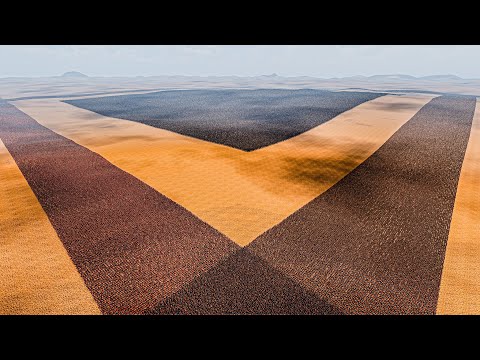 1 MILLION PERSIANS SURROUNDED BY ROMAN GENERALS - Ultimate Epic Battle Simulator 2 UEBS 2