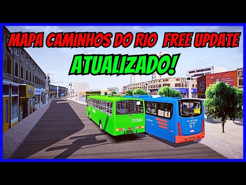 ????Mapa Caminhos do Rio Free Update Linha 106 | Gameplay Proton Bus Simulator | PBSU | Mods
