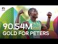 Anderson Peters Beats Olympic Champion Chopra In Men S Javelin World Athletics Champs Oregon 22