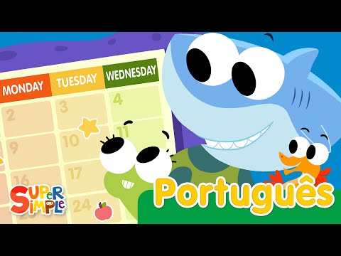 Os Dias Da Semana | Canções Infantis | Super Simple Português