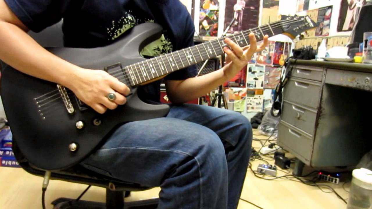 Schecter Demon-6 Aged Black Satin - Comprar en EGITANA Musical España