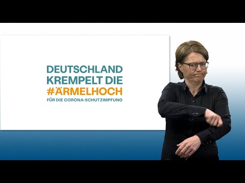 Informationen zur Coronavirus-Schutzimpfung in Deutscher Geb&auml;rdensprache