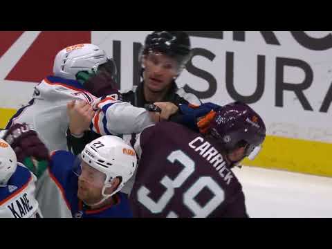 Edmonton Oilers Vs Anaheim Ducks Scrum