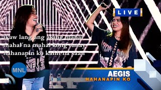 [UNPLUGGED] HAHANAPIN KO (Aegis) Momentum Live MNL