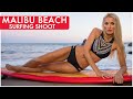 Eva Navoloska Malibu Beach Photoshoot