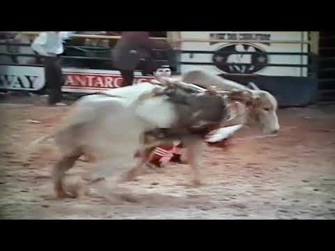 Fabricio Alves vs Prateado Cia Valtinho Pereira, final rodeio de Americana SP 1996