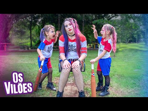 OS VILÕES em: A ARLEQUINA ESTÁ CANSADA - O filme | Larissa Gaino