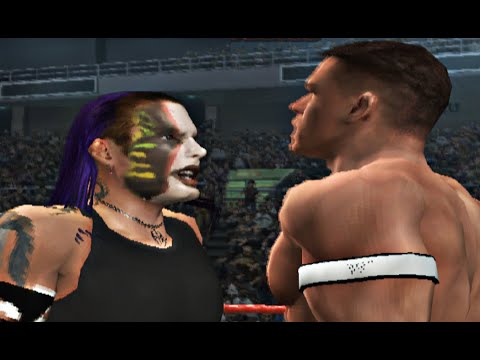 Jeff Hardy vs John Cena - SmackDown! vs Raw 2006 PS2 Mod