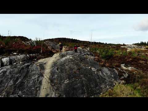 Matr conquering Y Slab at Coed Y Brenin