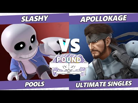 Pound 2022 - ApolloKage (Snake) Vs. SLASHY (Mii Brawler) SSBU Smash Ultimate Tournament