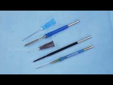 Micro Dissection Colorado Type Electro Cautery Tip For Fine Blood Less Oral Surgery