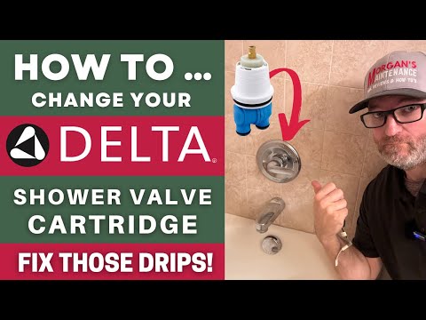 HOW TO... Fix Dripping Tub Spout - Replace Delta Shower Cartridge #delta #howto #maintenance
