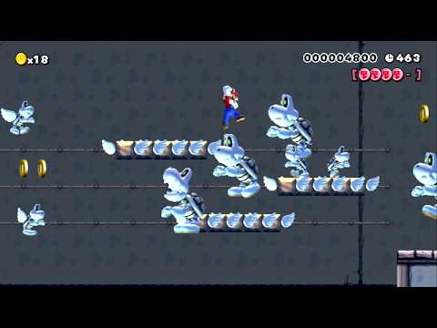 (2-6) Crazy Bones' Cocoa Crypt by Kyevmu - SUPER MARIO MAKER - NO COMMENTARY 1bc