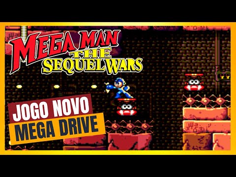 MEGA MAN 4 REMAKE [MEGA DRIVE] GAMEPLAY/DETONADO/FULL GAME (MEGA MAN IV SEQUEL WARS EPISODE RED)