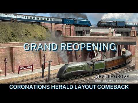 GRAND REOPENING - Coronations Herald Layout Comeback on Neville Grove