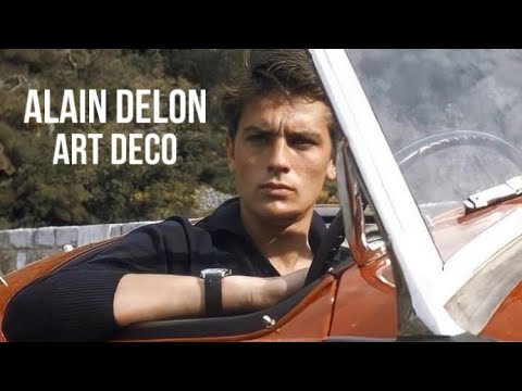 Alain Delon - Art Deco