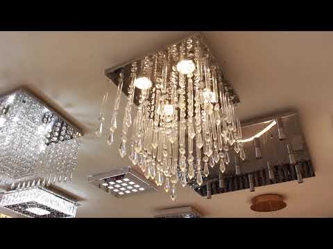 Lustre Plafon Tubo Glass 28 Plus para 4 Lâmpadas GU10 28x28x38,5cm | Hunter Trade