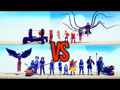 FARMER TEAM vs SPOOKY TEAM #67 | TABS - Totally Accurate Battle Simulator