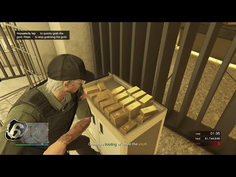 NEW GOLD GLITCH 2.0 ($3.6 Million / 2-Man Gold) - GTA Online - The Diamond Casino Heist