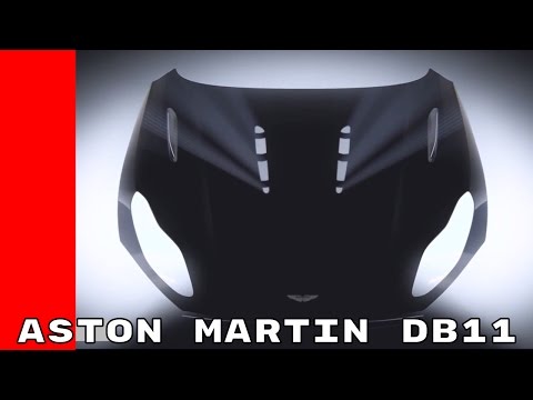 Aston Martin DB11 Clamshell Hood, Aeroblade Aerodynamics, and Craftsmanship