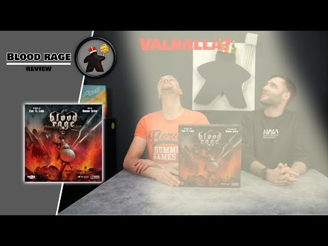 VIKINGS, THE BOARD GAME | Review & Long-Term Conclusion: Blood Rage by CMON | Meeple King