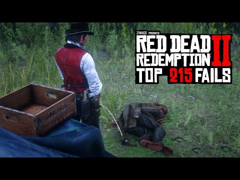 215 OF THE MOST HYSTERICAL FAILS in RDR2