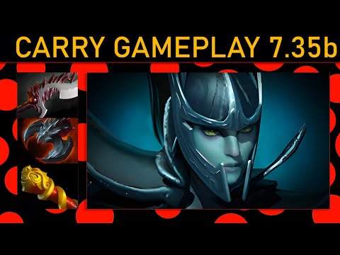 ⭐New patch 7.35b Phantom Assassin 20+ Kills! Carry Gameplay - Dota 2 Top MMR